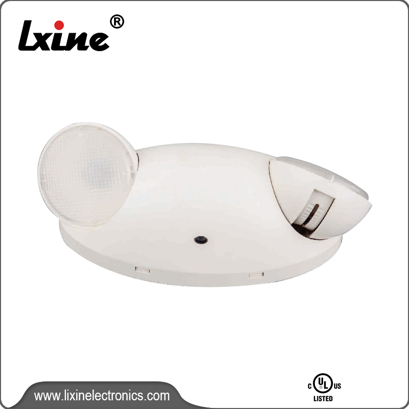 Professional Design Rechargeable Led Exit Emergency Light - UL  listed two heads emergency lighting high power led LX-692 – LIXIN