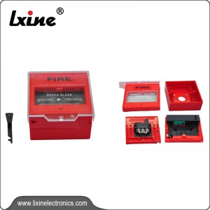 Manual alarm button connecting with fire alarm system LX-502