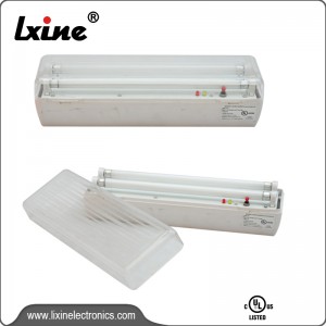 UL approval emergency lighting with double fluorescent tubes LX-611