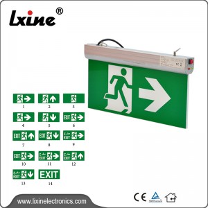 CE listed suspending type emergency exit  lights LX-703