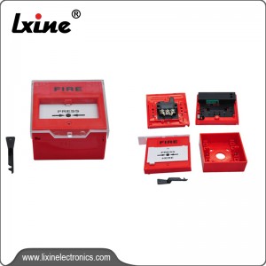 Conventional manual fire alarm button LX-501