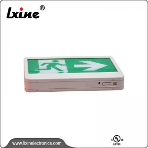 Emergency exit sign luminaire LX-751G