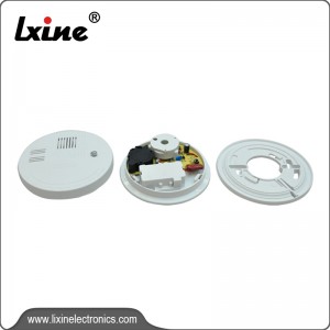 Stand alone photoelectric smoke detector LX-224DC