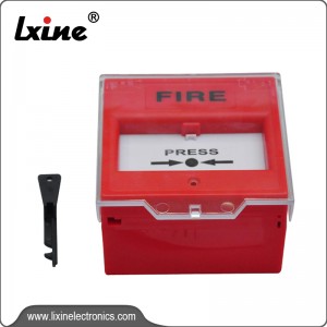 Conventional manual fire alarm button LX-501
