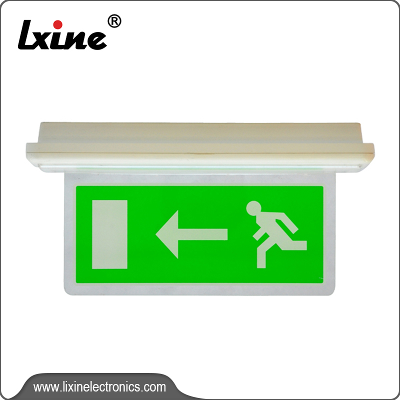 Exit sign for 3 hours emergency duration LX-717