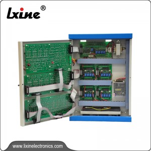 20 Zones Fire alarm control panel with backup battery LX-801-20