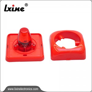 Sound and light fire warning strobe siren LX-901