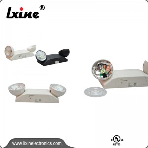 Halogen emergency lighting with adjustable heads LX-681