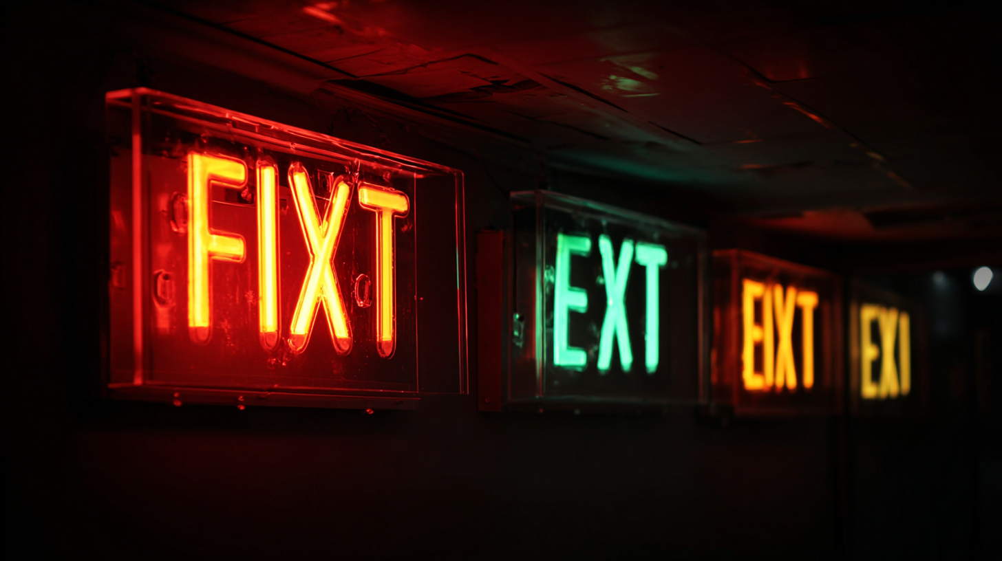 The Future of Fire Exit Signs in Global Safety Standards