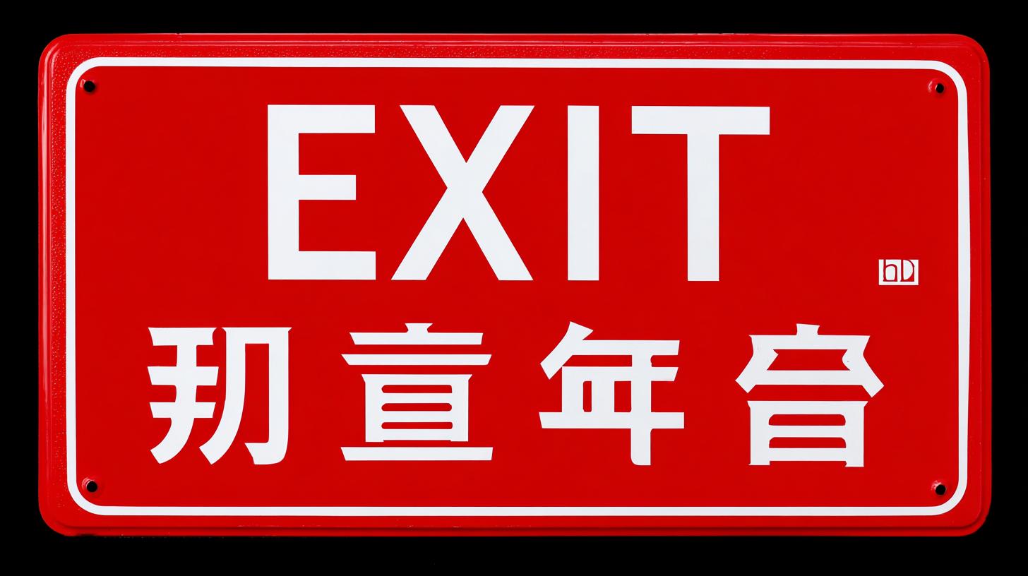 Transforming Global Safety Standards with Best Exit Sign Luminaire from China
