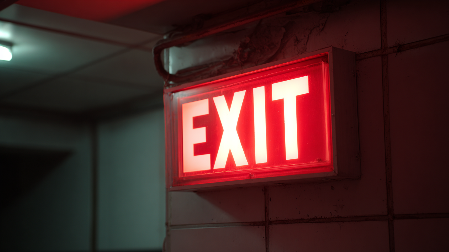 Enhancing Safety: The Impact of LED Illuminated Exit Signs on Emergency Evacuation Efficiency