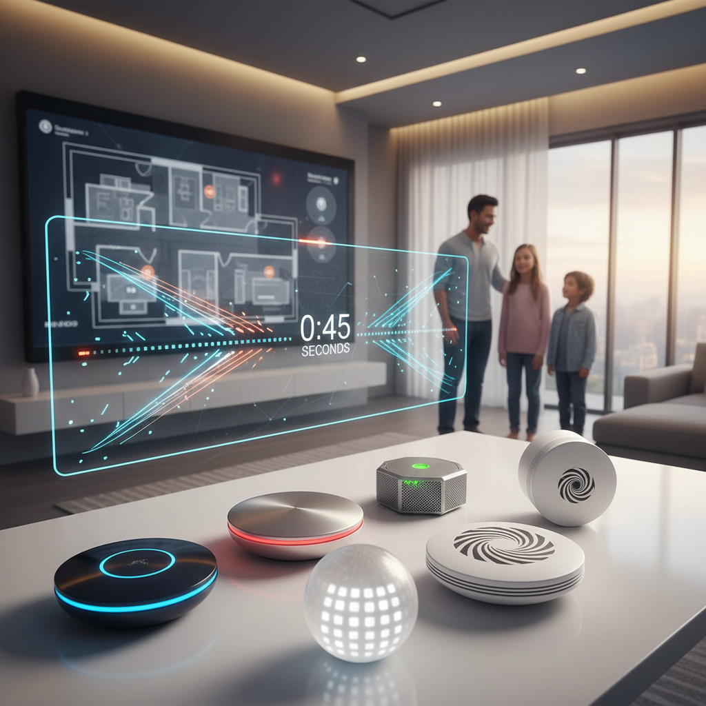 2025 Top 5 Smoke Alarms: Safeguarding Homes with 45% Faster Response Times