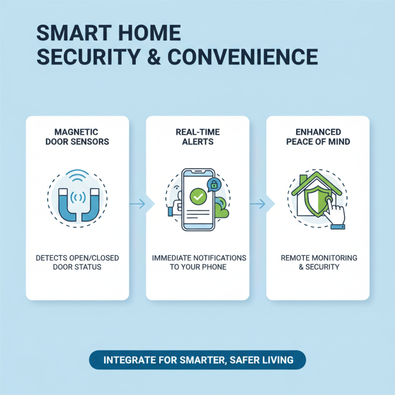 Top Benefits of Using Magnetic Door Sensors for Home Security and Automation