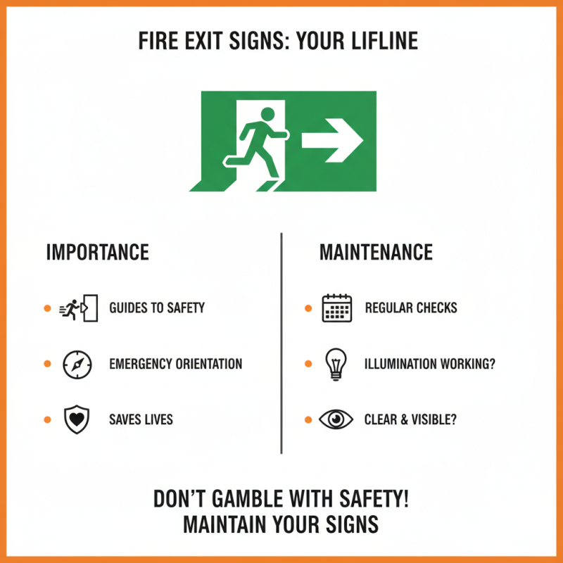 How to Choose the Right Fire Exit Signs for Your Building?