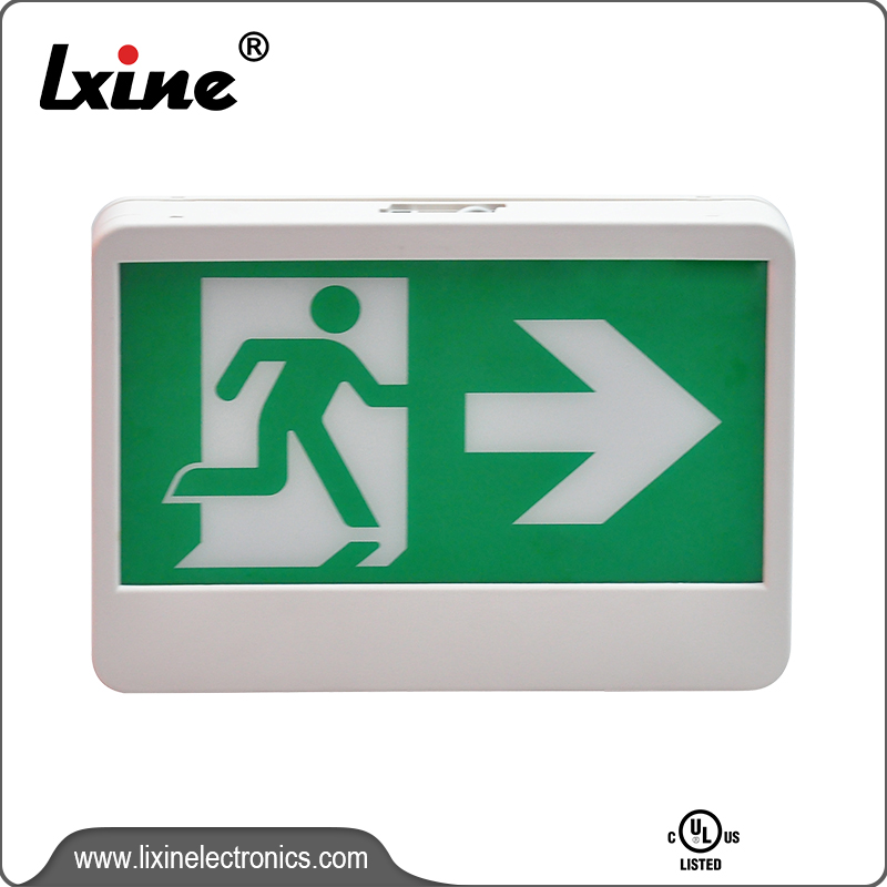 Emergency exit sign luminaire LX-751G