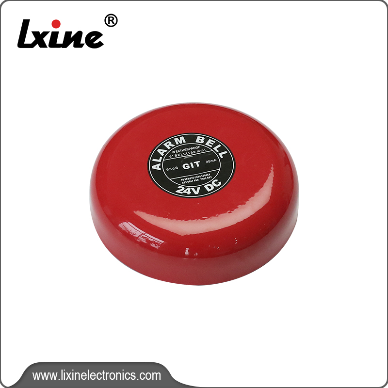Conventional 6 inch size fire alarm bell LX-904-6''