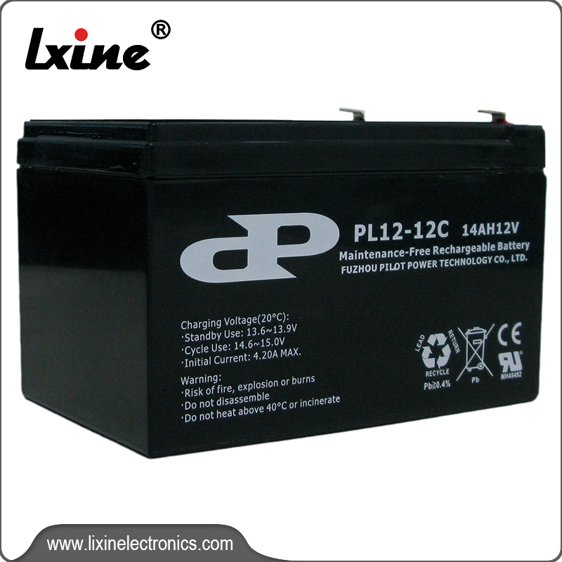 PriceList for 12v Emergency Light Battery -  Lead-acid battery -LX- PL12-12C 14AH 12V - LIXIN