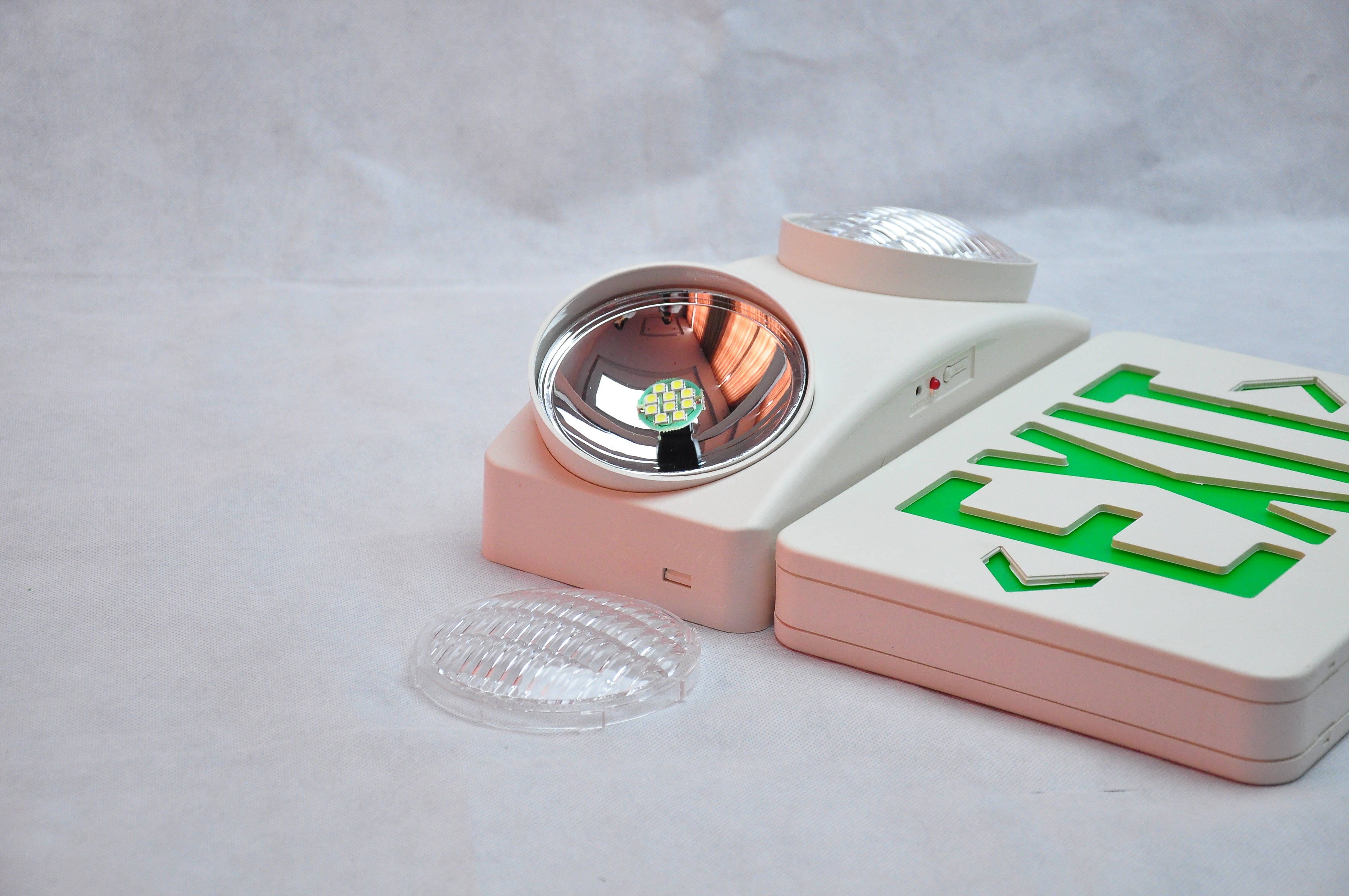 UL LED Exit Sign Emergency Light Combo LX-7501LG ( (4)